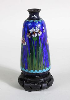 Japanese Style Enameled Vase
