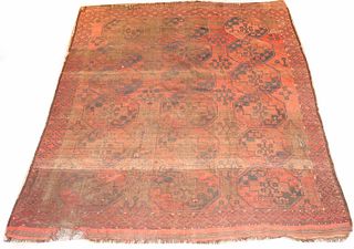 Ersari Afghan Carpet and Ersari Afghan Fragment