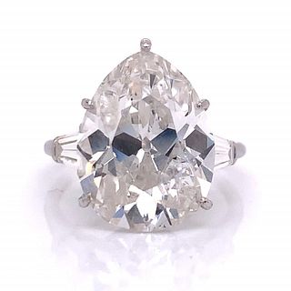 Harry Winston 9.87 Ct. Diamond Ring