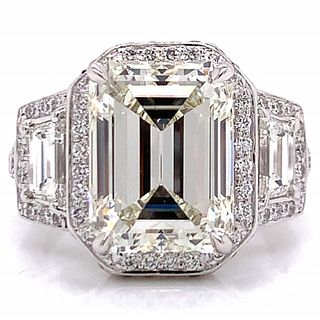 Tiffany & Co. GIA Certified 5.45 Ct. Diamond Ring