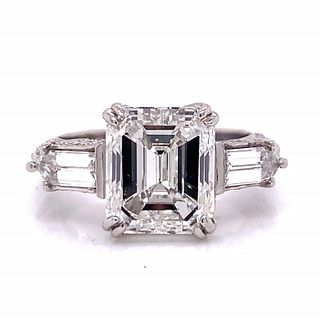 5.02 Ct. GIA Certified Diamond Engagement Ring