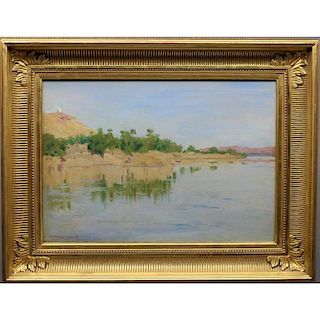 Robert Gauley  (1875 - 1943) Coastal Painting