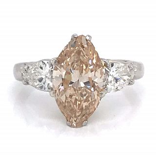 2.36 Ct. Marquise Diamond Engagement Ring