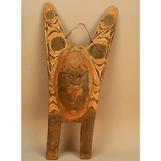 Antique New Guinea Tribal Mask