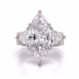 7.24 Ct. GIA Certified Diamond Engagement Ring