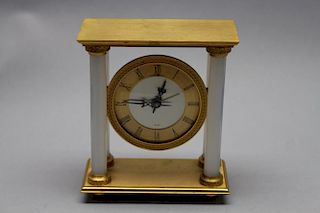 J.E. Caldwell French Opaline Clock