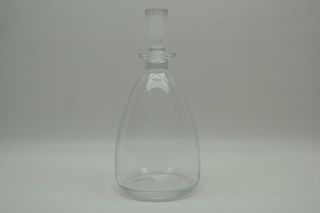 Signed Lalique Crystal Decanter