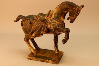 Antique Cast Iron Horse
