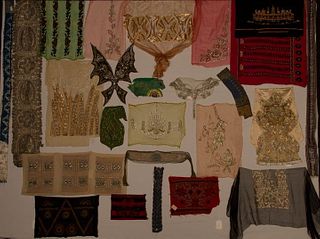 M.D.C. CRAWFORD EMBROIDERY COLLECTION, 1920s