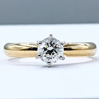 Classic .57ct Diamond Solitaire Ring
