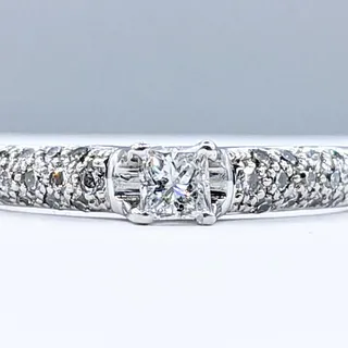 Stunning Princess Cut Diamond Ring