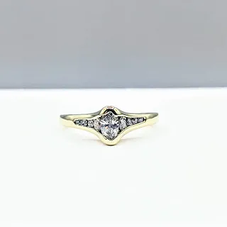 Unique Marquise Diamond Engagement Ring