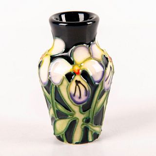 Moorcroft Pottery Miniature Vase, Violet