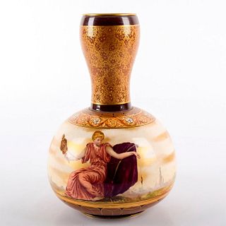 Doulton Burslem Porcelain Gourd Vase
