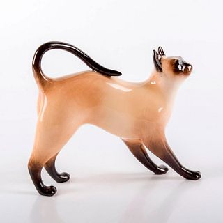Royal Doulton Animal Figurine, Siamese Cat HN2660
