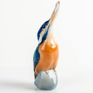 Royal Copenhagen Porcelain Figurine, Kingfisher Bird 2257