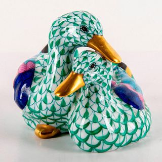Herend Porcelain Figurine, Pair of Ducks