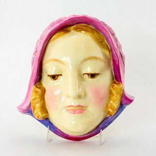 Royal Doulton Art Deco Wall Mask, Sweet Anne HN1590