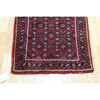 Vintage And Finely Hand Woven Sarouk Style Runner