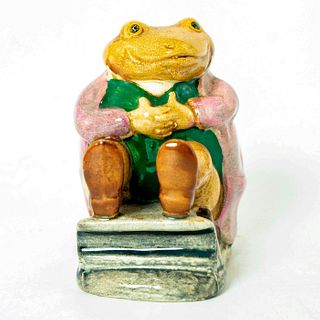Mr. Jackson Green Toad BSWK - Beatrix Potter Figurine