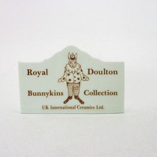 Royal Doulton Display Plaque, UK Ceramics Ltd Bunnykins