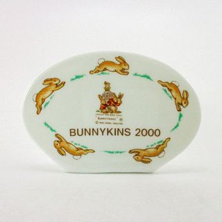 Royal Doulton Display Plaque, Bunnykins 2000