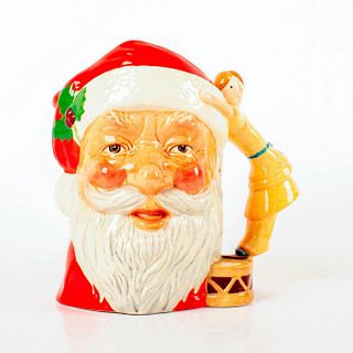 Santa Claus Doll on Drum D6668 - Large - Royal Doulton Character Jug