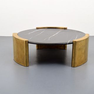 French Coffee Table, Manner of Karl Springer