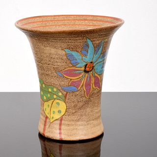 Clarice Cliff "Goldstone" Vase / Vessel