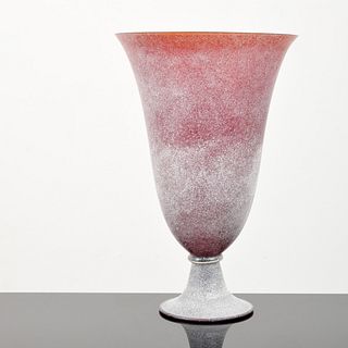 Large Scavo Vase, Manner of Alfredo Barbini