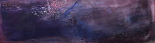 Large Sandi Slone Abstract Painting, 96"W