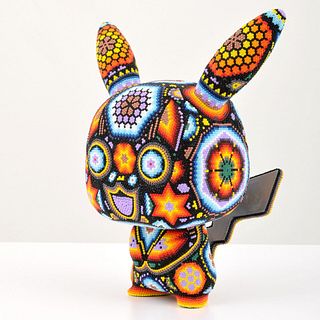 CHROMA aka Rick Wolfryd Huichol Bead Sculpture