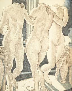 Philip Pearlstein Etching, Signed Edition