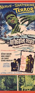 "Alligator People" Movie Poster, Limited Edition