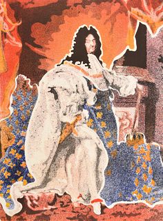 John Clem Clarke "Louis XIV" Lithograph, Signed Edition