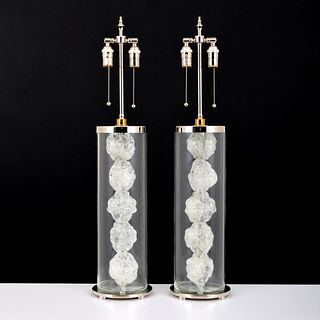 Pair of Lamps, Manner of Carole Stupell