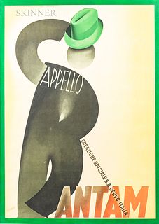 Gino Boccasile (Italian, 1901-1952), Cappello/Bantam