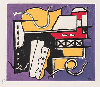 After Fernand Léger (French, 1881-1955), Three Plates from the Album of 10 Serigraphs