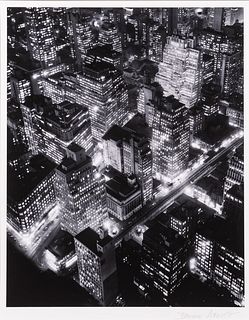 Berenice Abbott (American, 1898-1991), New York at Night