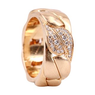Cartier La Dona Diamond 18k Gold Band Ring