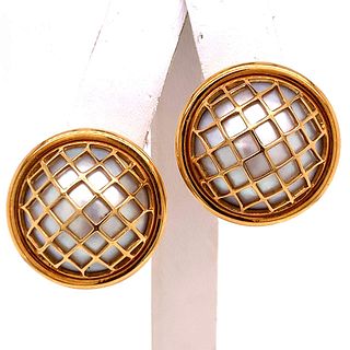 Capello Pearl & 18k Gold Earrings