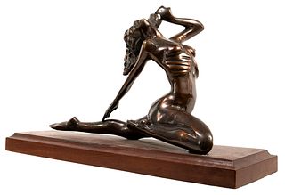 Bronze Female Sculpture