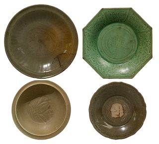 Thai Style Celadon Ceramics Assortment