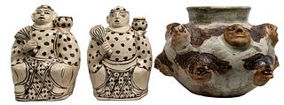 Ethnographic Ceramic Figural Assortment