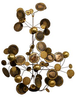 Curtis Jere (American, 1910-2008) 'Raindrops' Abstract Sculpture