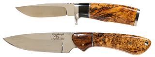 Robert J. 'Bob' Lay and Ron Rosenbaugh Custom Knife Assortment