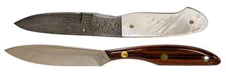 Stephen Mackrill and D.H. Russel - Grohmann Custom Knife Assortment