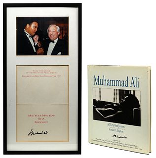 Signed Muhammad Ali Memorabilia