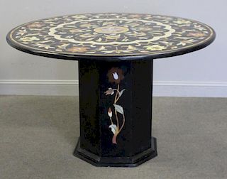 Impressive Piet Et Dura Style Pedestal Table.