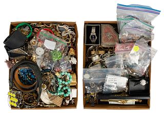 Sterling Silver, Costume Jewelry and Watch Assortment